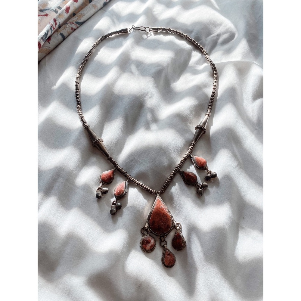 Child of Wild Vintage Afghan Necklace